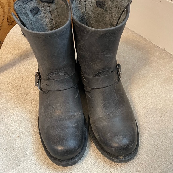 Frye engineer 8r womens 9 gray - Picture 1 of 6